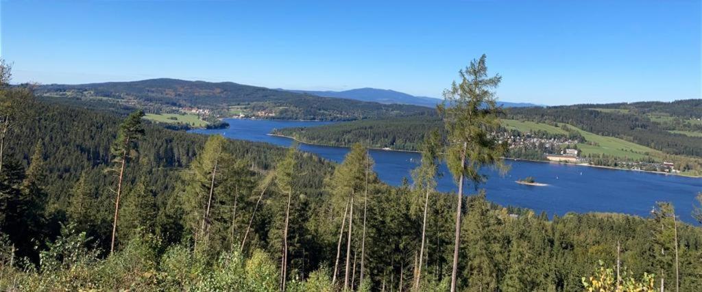 Apartmany Hajovna Lipno Loucovice ภายนอก รูปภาพ