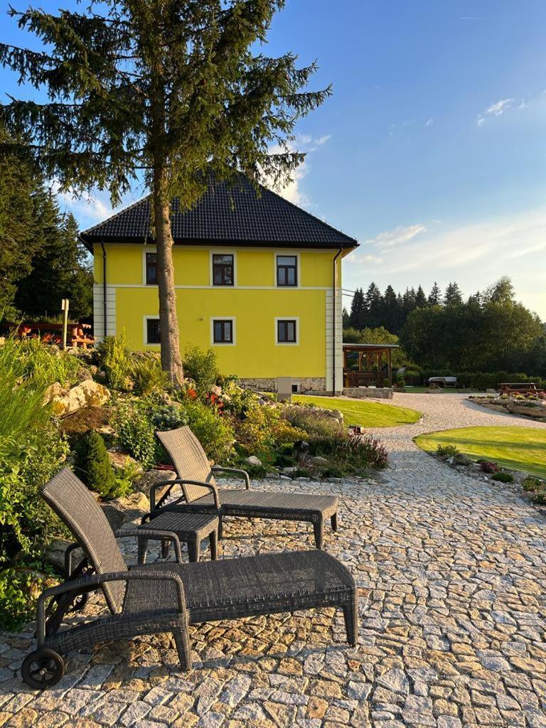 Apartmany Hajovna Lipno Loucovice ภายนอก รูปภาพ