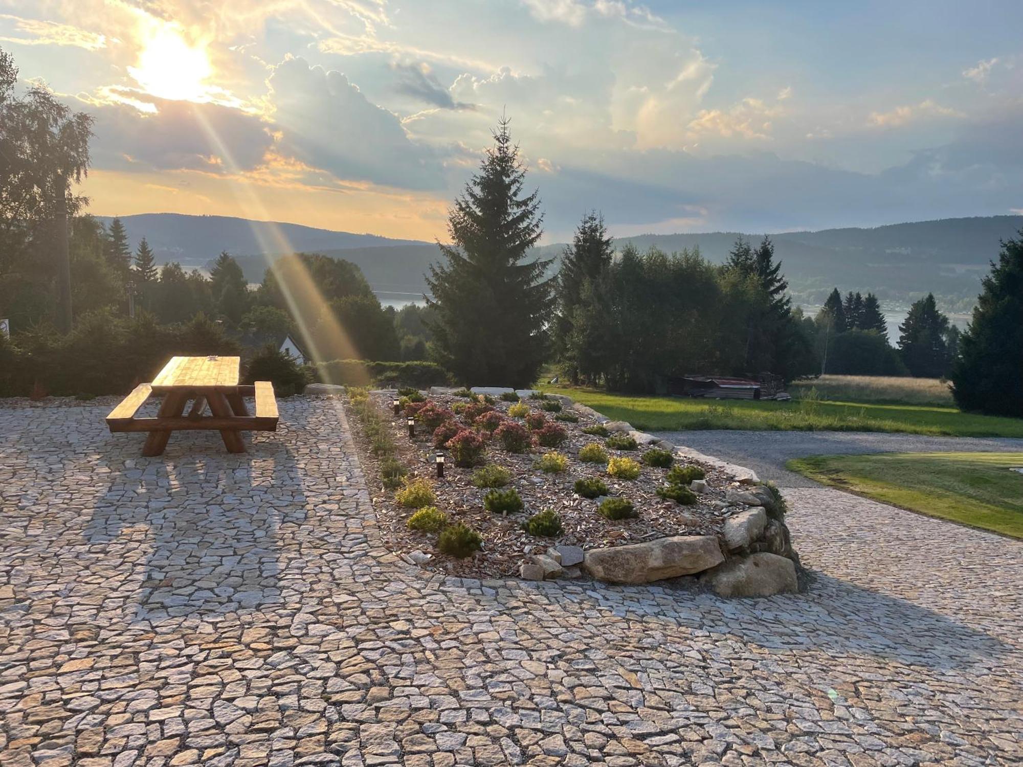 Apartmany Hajovna Lipno Loucovice ภายนอก รูปภาพ